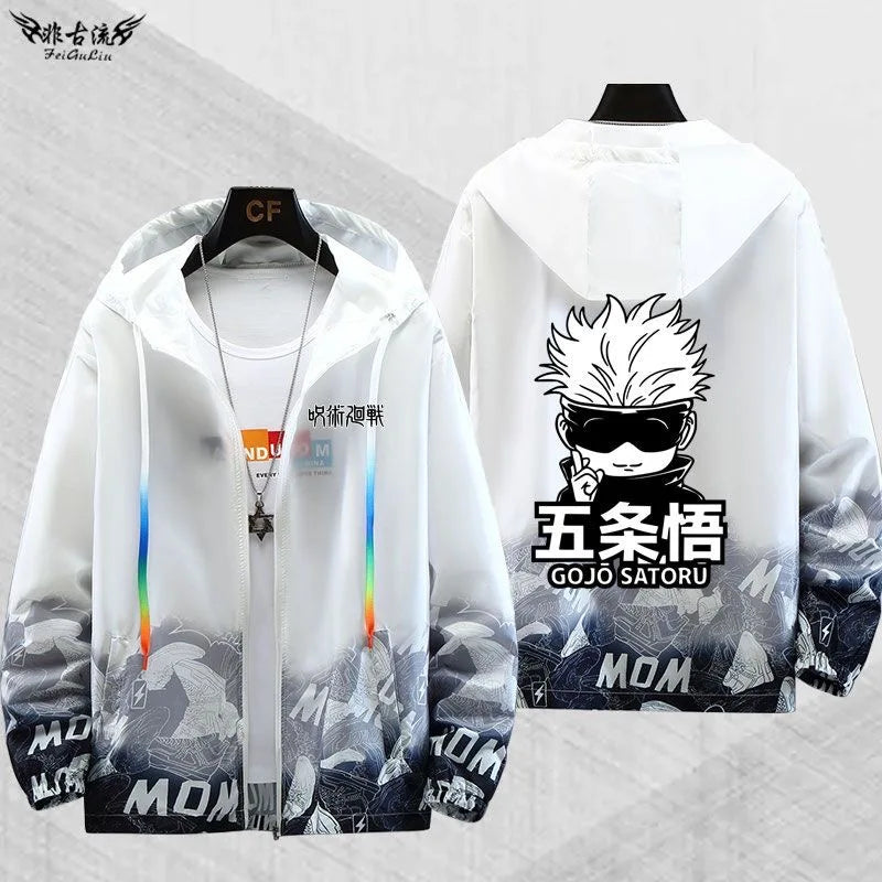 Gilet Jujutsu Kaisen Transparant Gojo