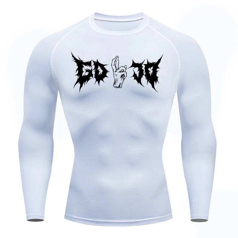 T-shirt Compression Jujutsu Kaisen Gojo Court/Long