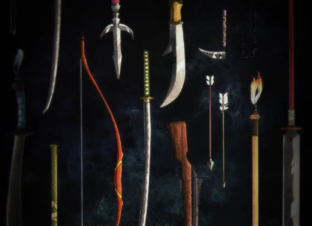 Les armes maudites de JJK