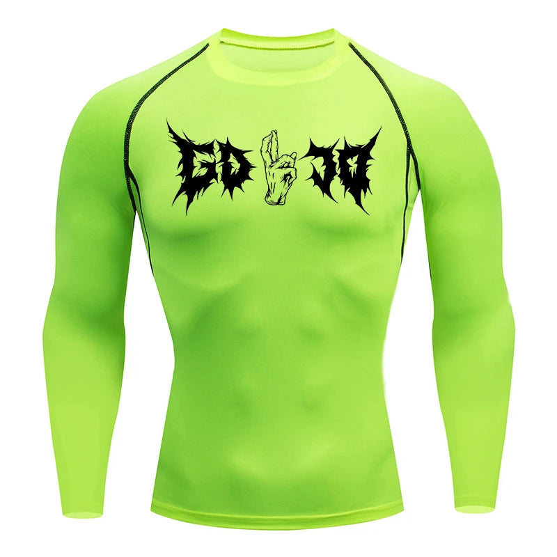 T-shirt Compression Jujutsu Kaisen Gojo Court/Long