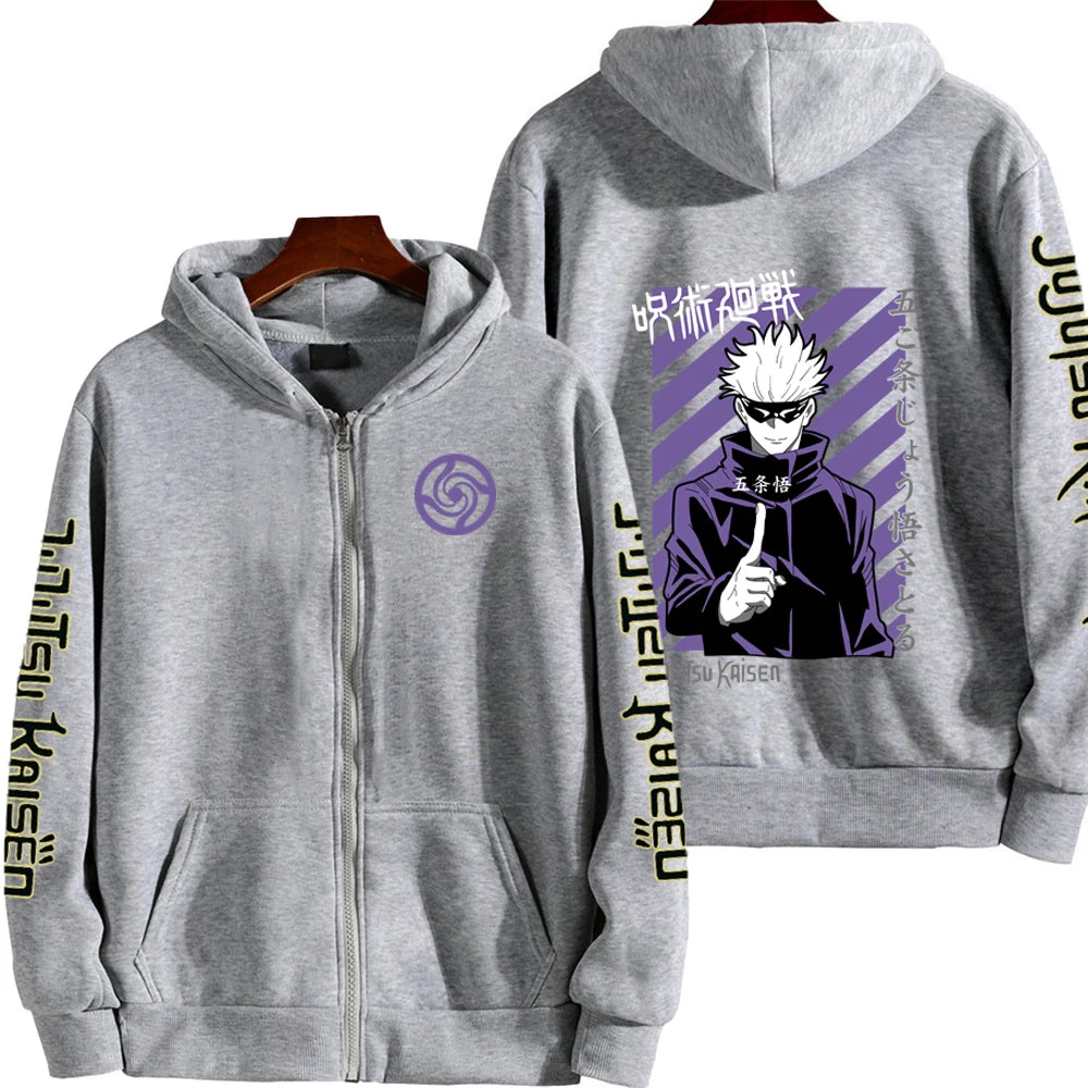 Veste Jujutsu Kaisen Satoru Gojo Violet