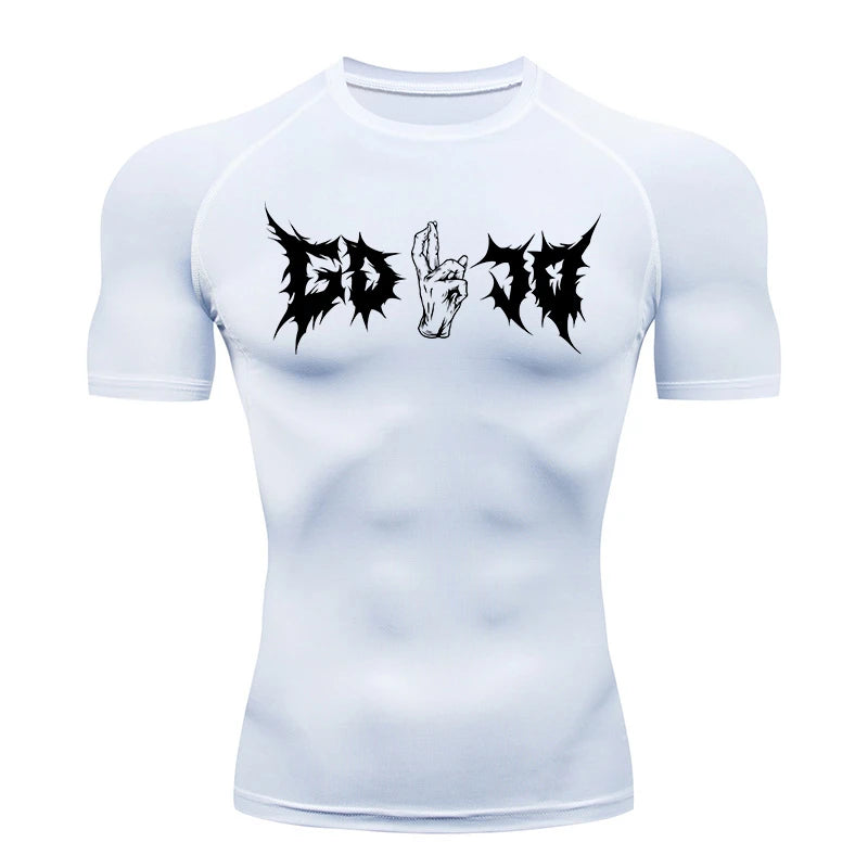 T-shirt Compression Jujutsu Kaisen Gojo Court/Long