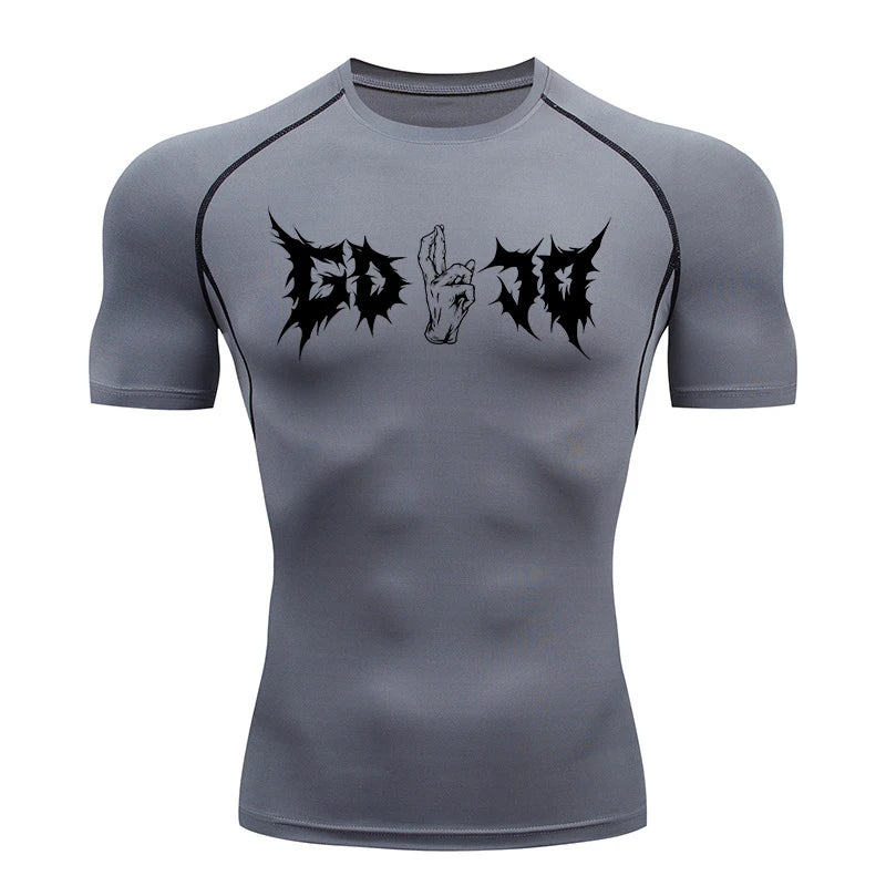 T-shirt Compression Jujutsu Kaisen Gojo Court/Long