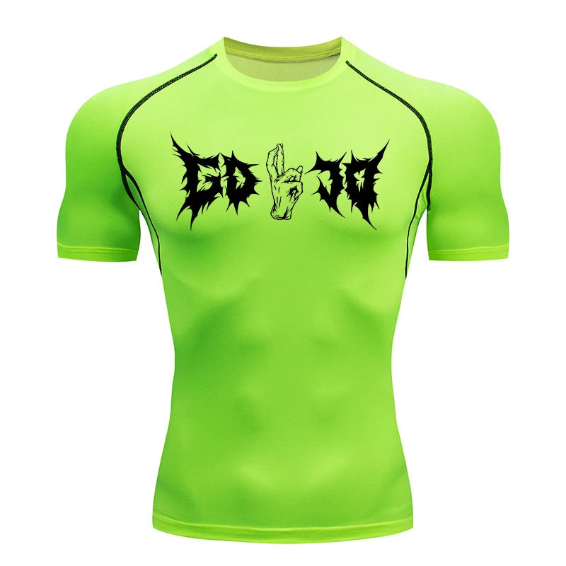 T-shirt Compression Jujutsu Kaisen Gojo Court/Long