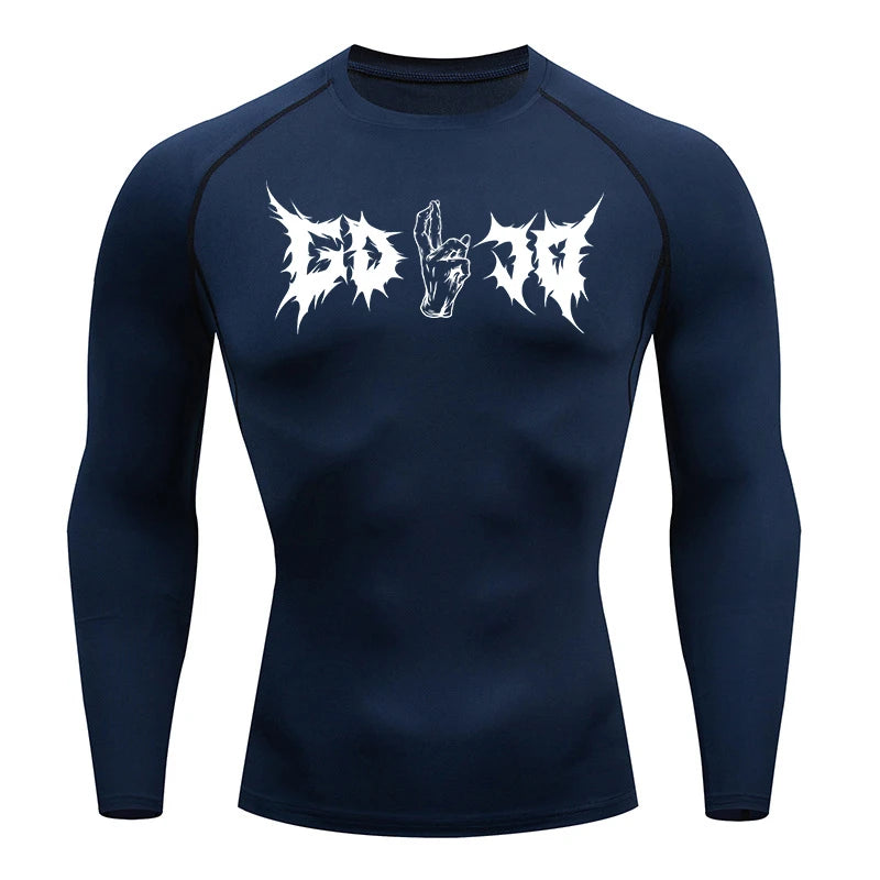 T-shirt Compression Jujutsu Kaisen Gojo Court/Long