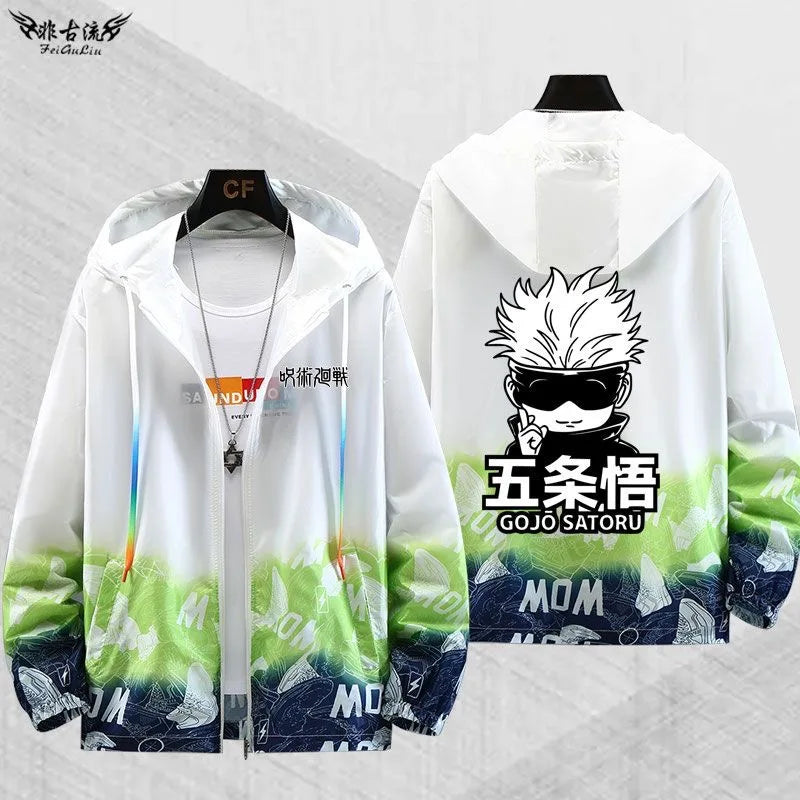 Gilet Jujutsu Kaisen Transparant Gojo