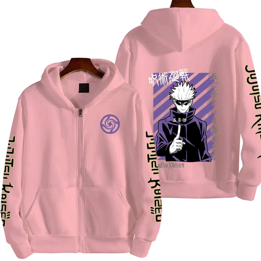 Veste Jujutsu Kaisen Satoru Gojo Violet