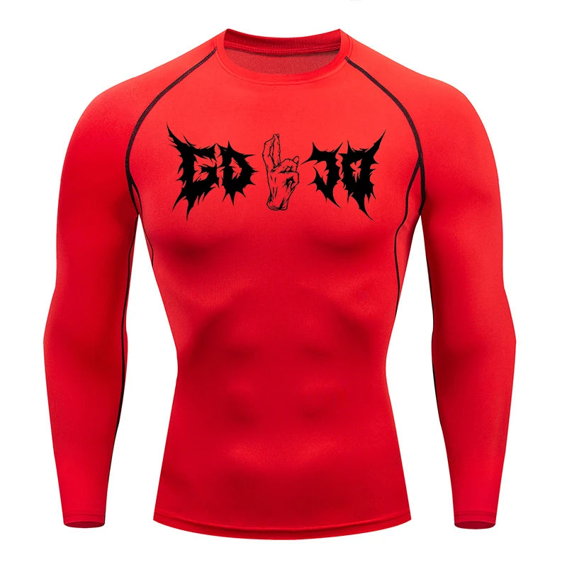 T-shirt Compression Jujutsu Kaisen Gojo Court/Long