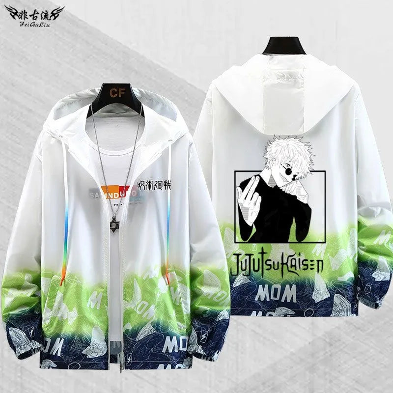 Gilet Jujutsu Kaisen Transparant Gojo