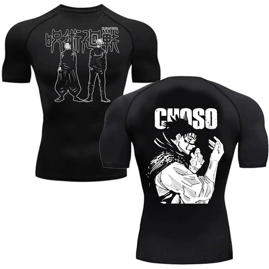 T-shirt Compression Jujutsu Kaisen Choso x JJK