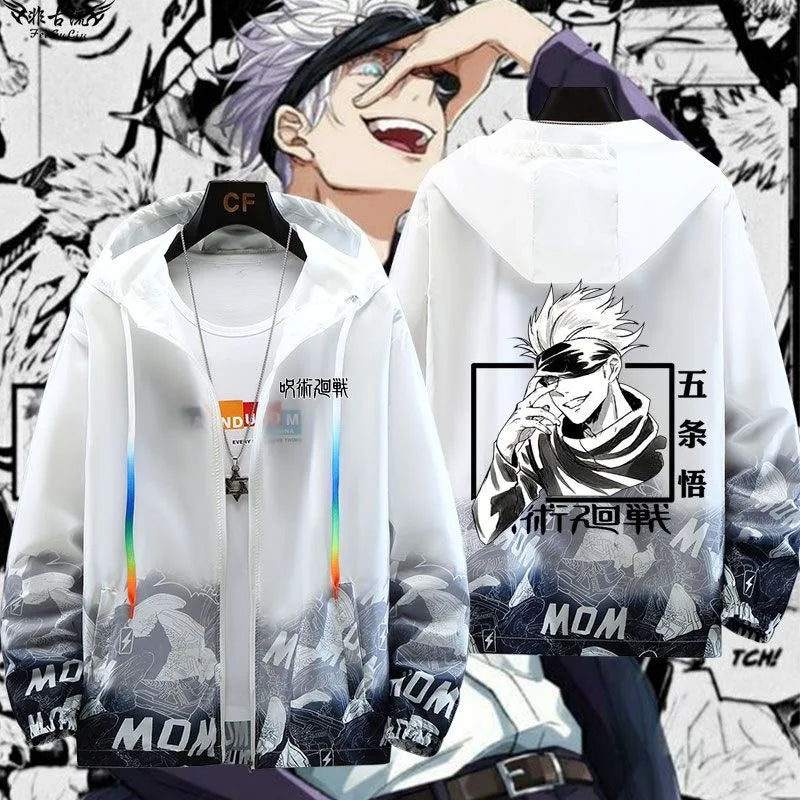 Gilet Jujutsu Kaisen Transparant Gojo