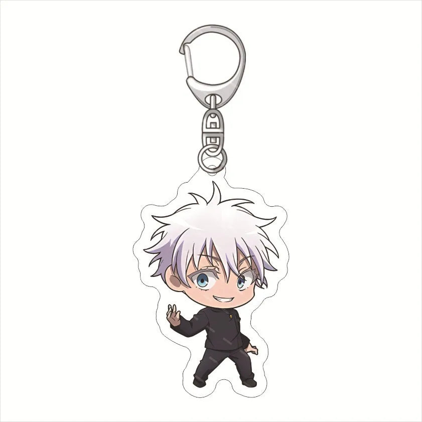 Porte-clés Jujutsu Kaisen Satoru Gojo Yeux Cute