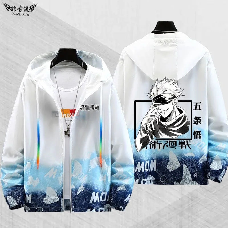 Gilet Jujutsu Kaisen Transparant Gojo