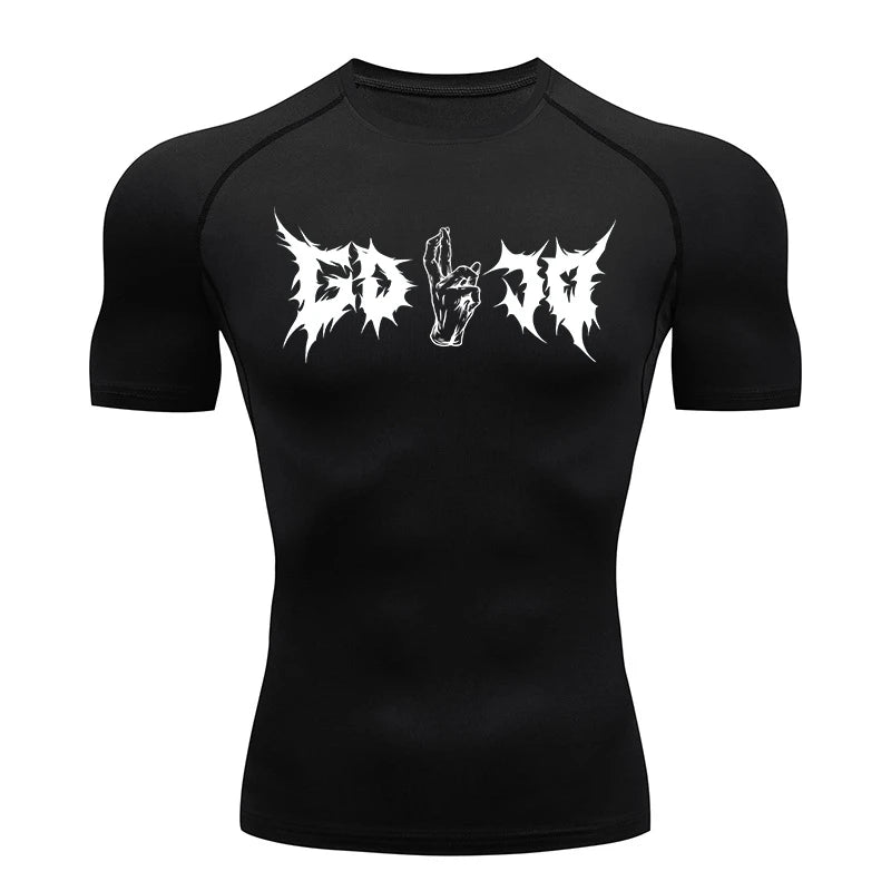 T-shirt Compression Jujutsu Kaisen Gojo Court/Long