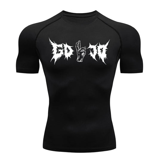 T-shirt Compression Jujutsu Kaisen Gojo Court/Long