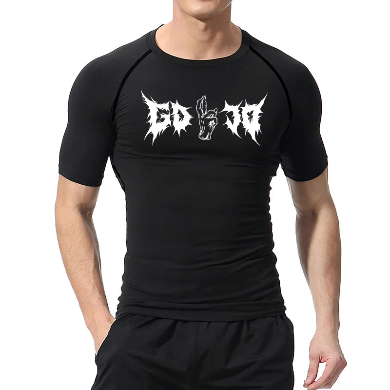 T-shirt Compression Jujutsu Kaisen Gojo Court/Long