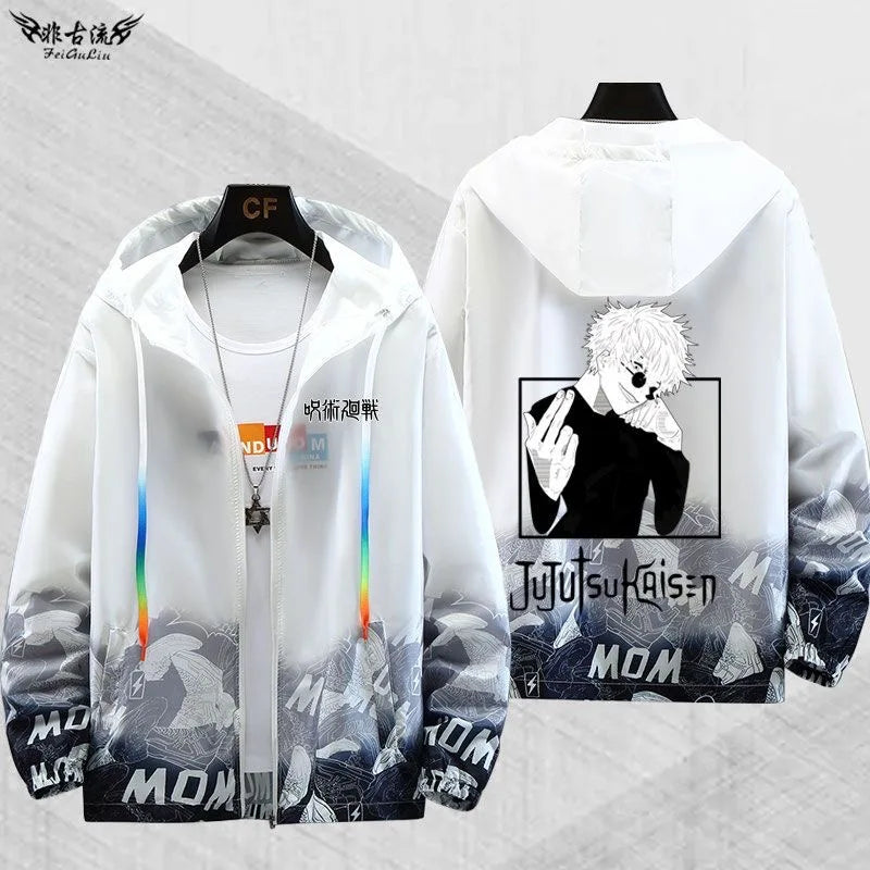 Gilet Jujutsu Kaisen Transparant Gojo