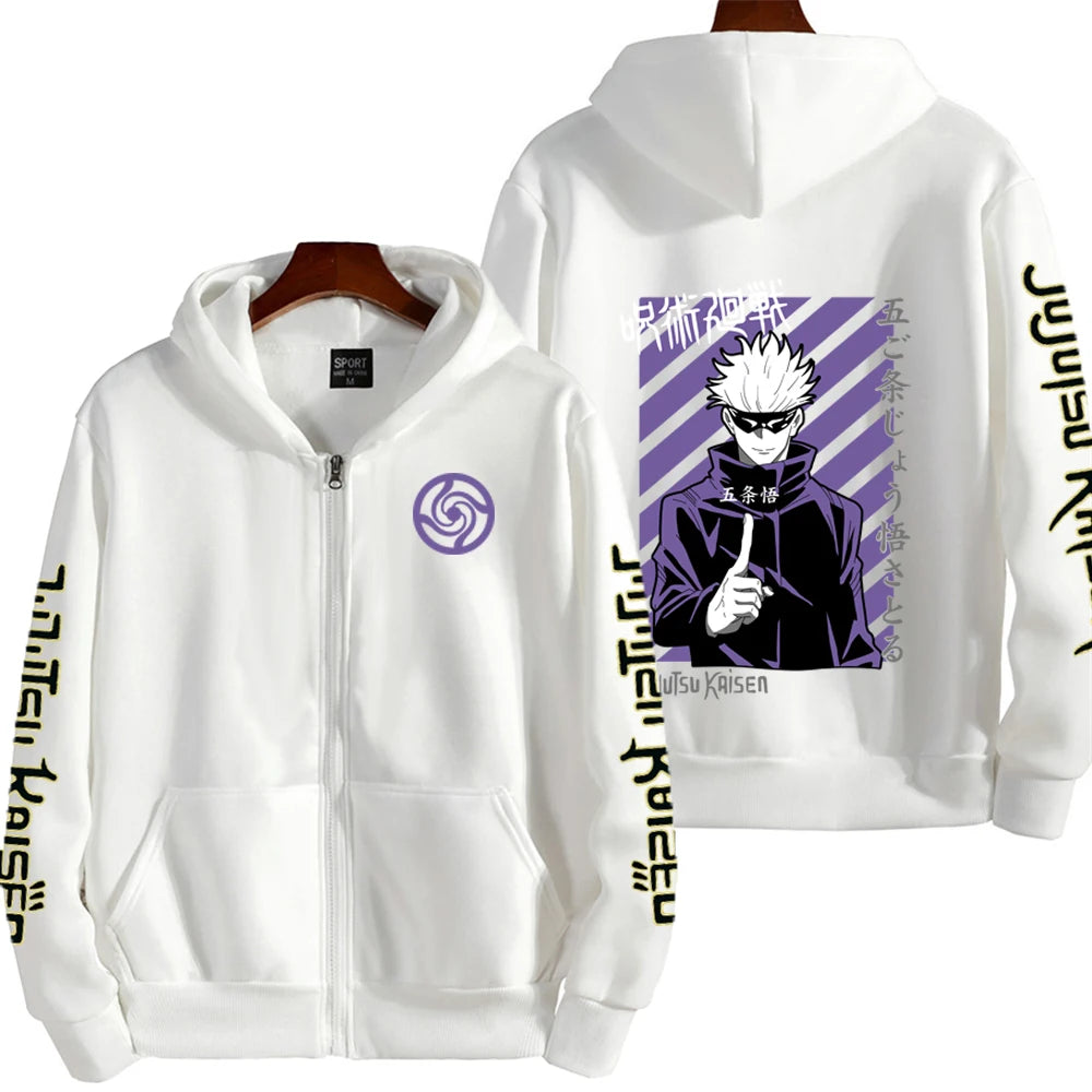 Veste Jujutsu Kaisen Satoru Gojo Violet