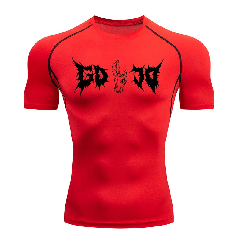 T-shirt Compression Jujutsu Kaisen Gojo Court/Long