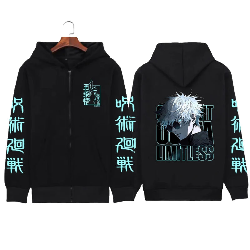 Veste Jujutsu Kaisen Gojo Limitless