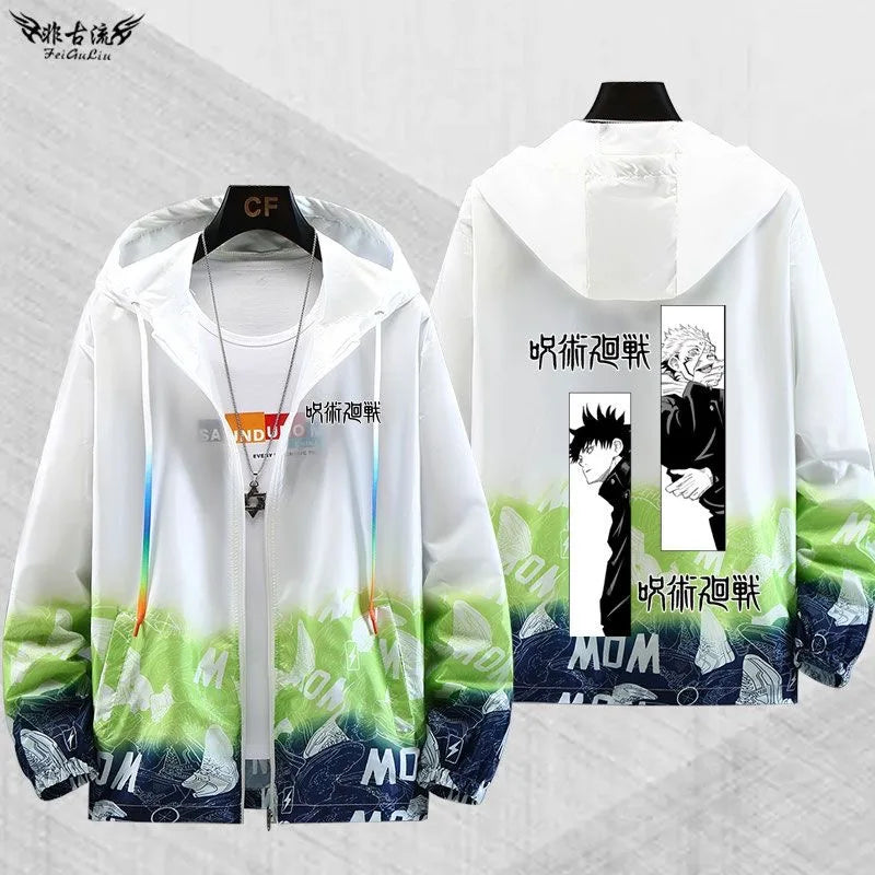 Gilet Jujutsu Kaisen Transparant Gojo