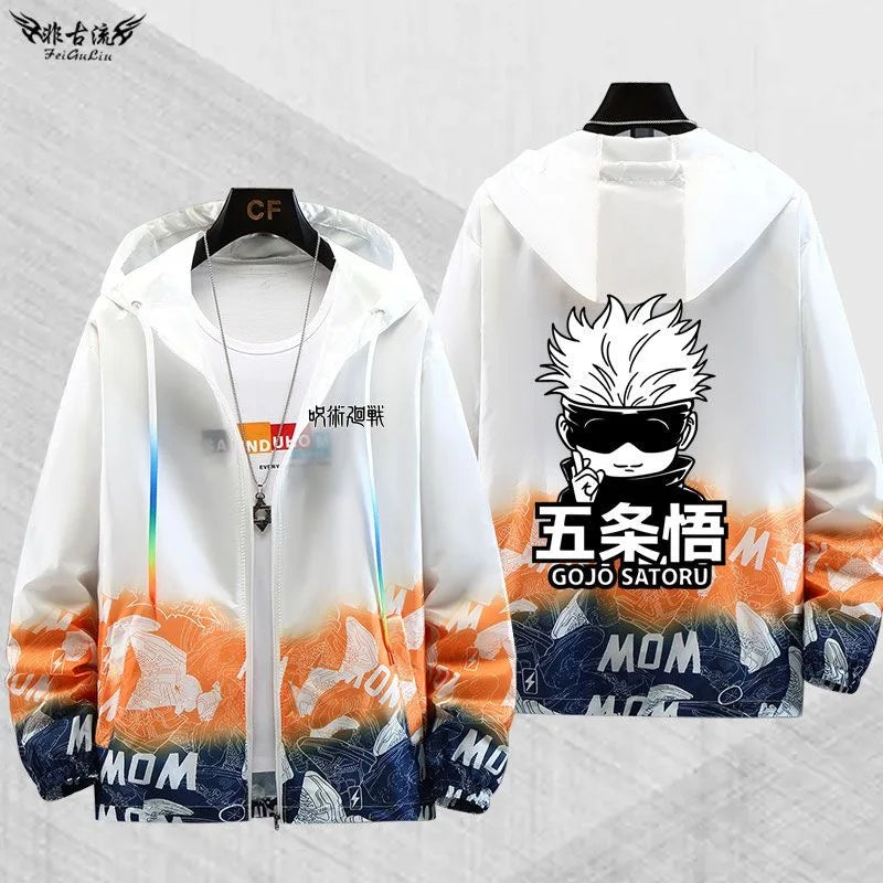 Gilet Jujutsu Kaisen Transparant Gojo