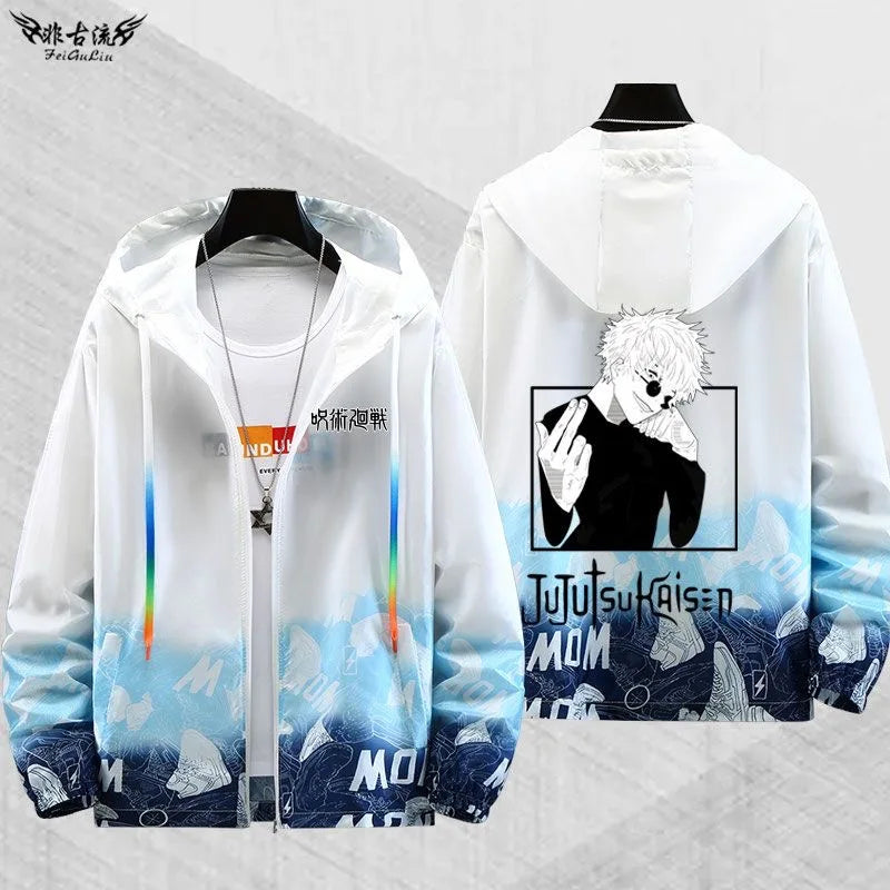 Gilet Jujutsu Kaisen Transparant Gojo
